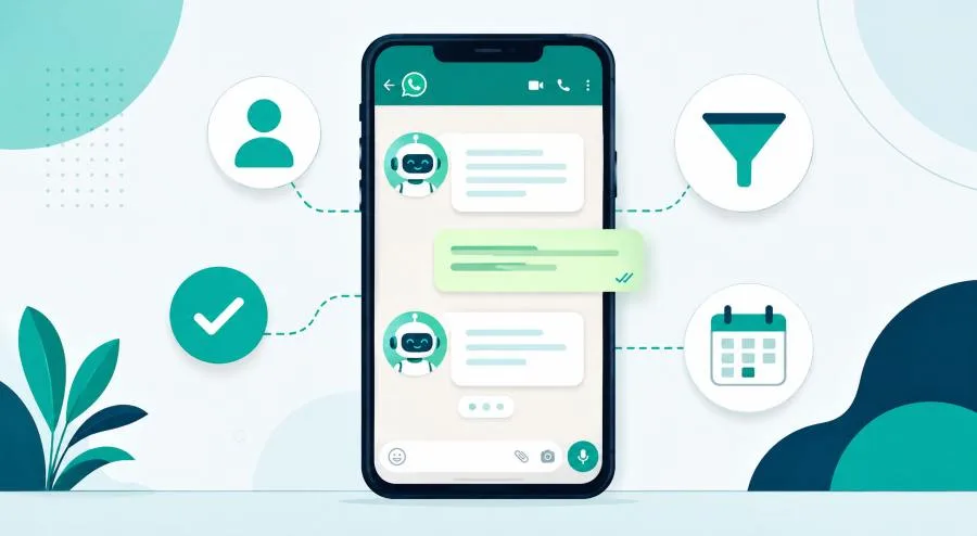 Chatbot IA en WhatsApp para filtrar leads y automatizar respuestas comerciales